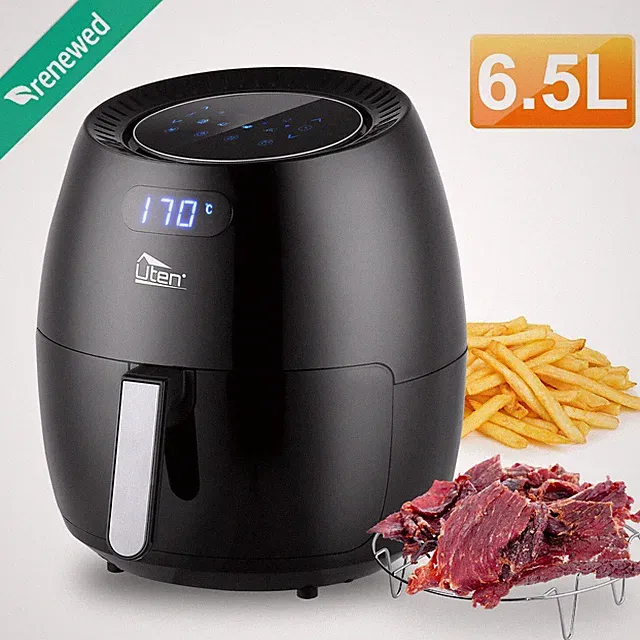 8 in 1 Digital Air Fryer Oven LED Touch Screen Non-Stick Oven Oilless Cooking
