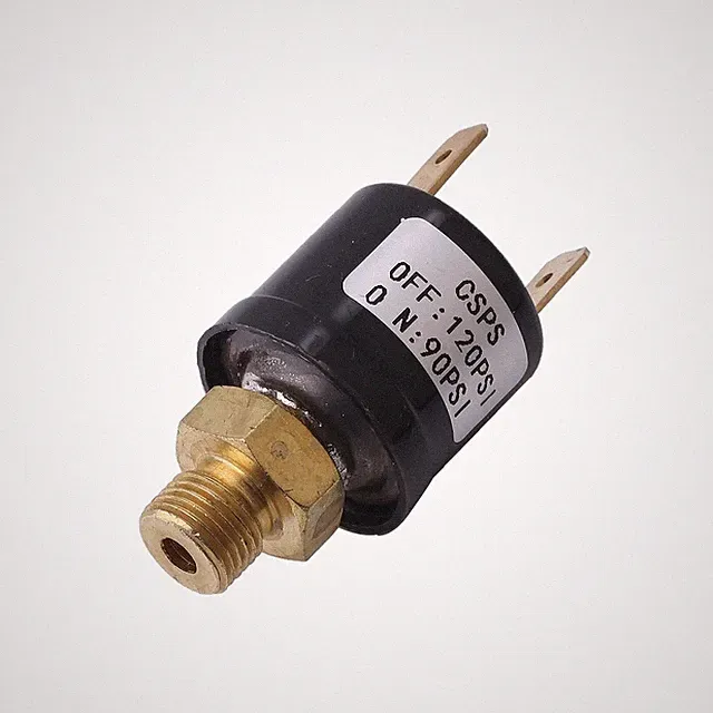 Air Compressor Pressure Switch Valve, 90-120 PSI, 1/8 End, Heavy Duty, 90120