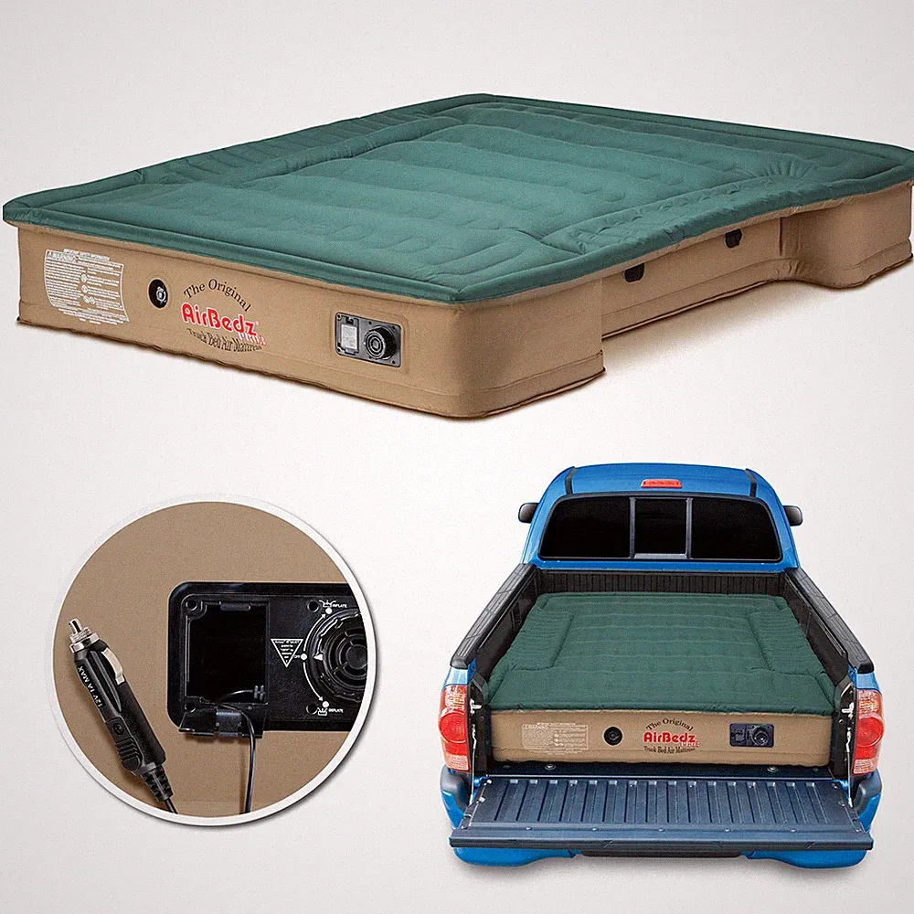 AirBedz PPI-301 Full-Size 8' Truck Bed Air Mattress w/DC Pump & 19' Cord