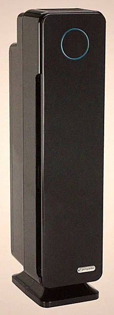 Germ Guardian Air Purifier H13 HEPA Filter UV-C Light Kills Germs 28 Inch Black