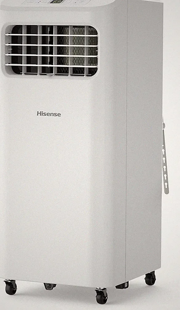 Hisense Portable Air Conditioner 250-Sq.ft 6,000-BTU SACC/DOE (8,000-BTU ASHRAE)
